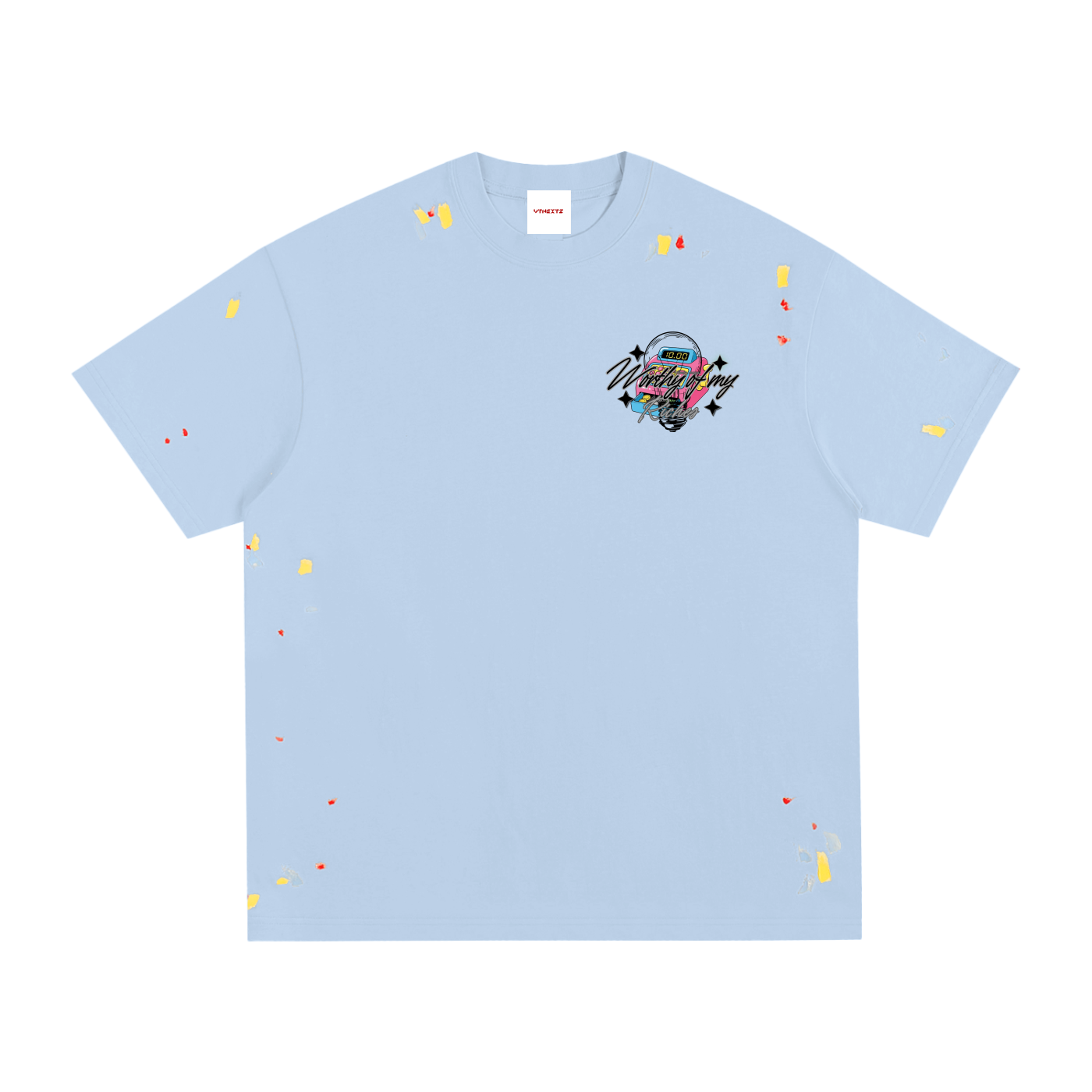 W.O.M.R Paint Splatter T-Shirt