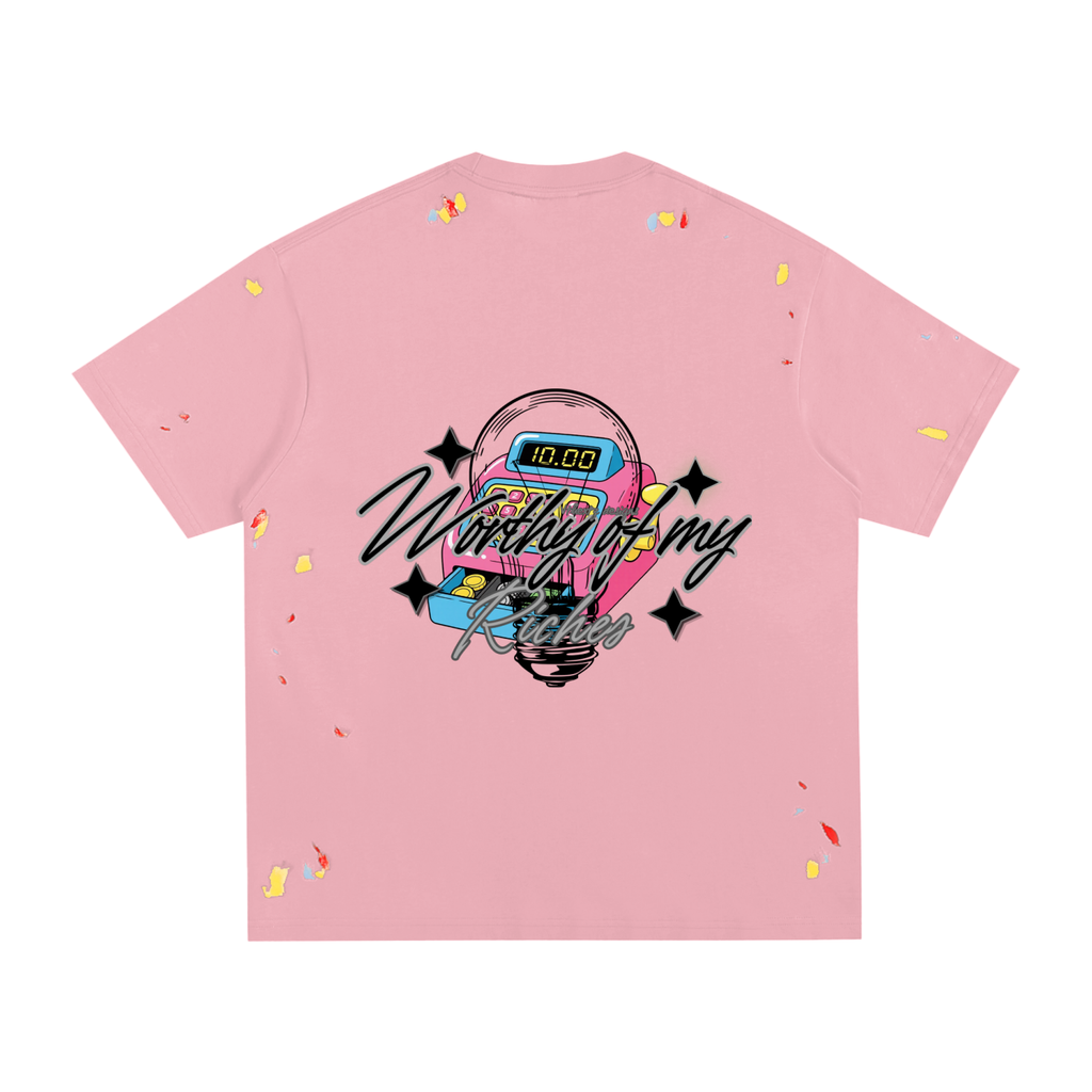 W.O.M.R Paint Splatter T-Shirt