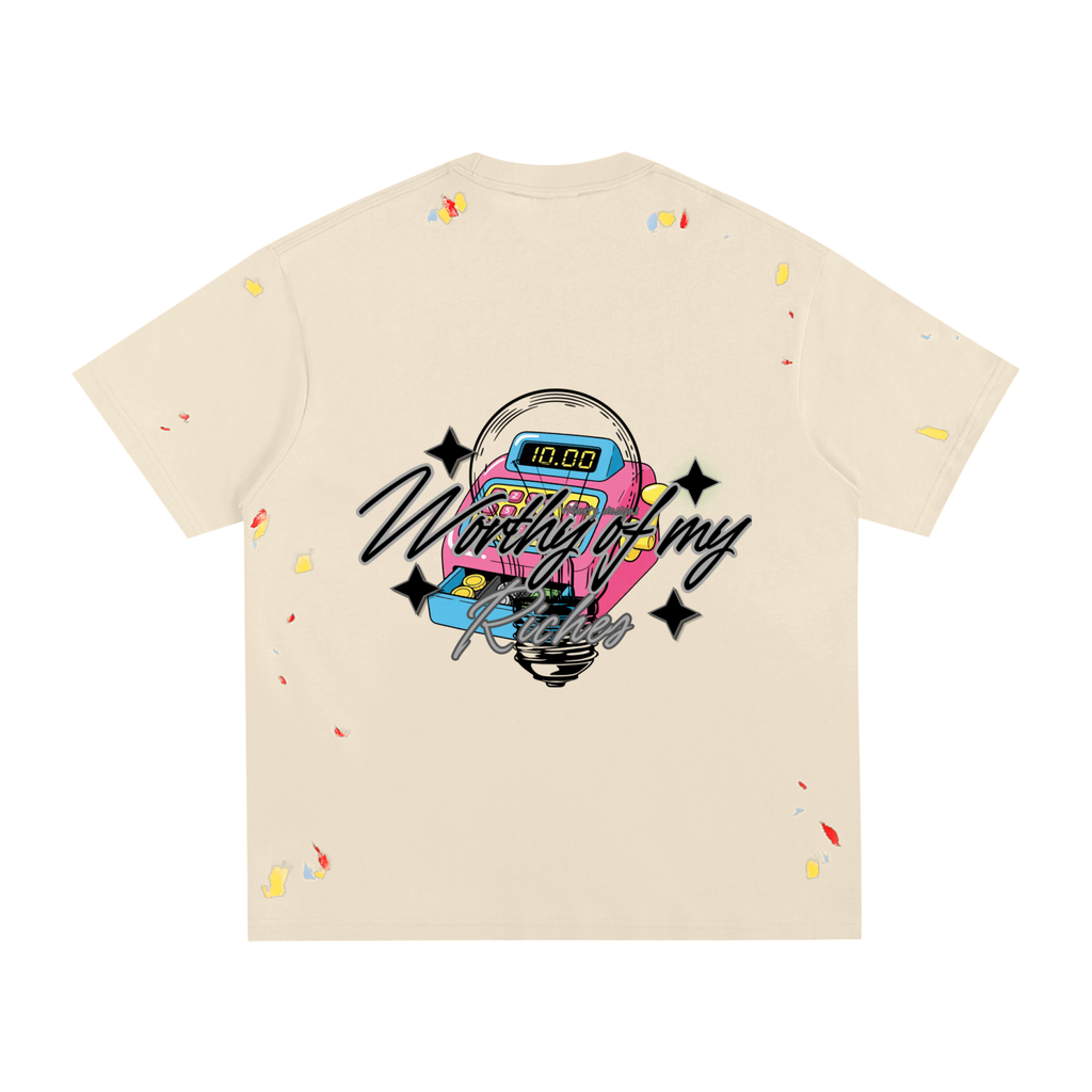 W.O.M.R Paint Splatter T-Shirt